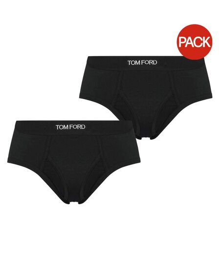 Lot De 2  Slips Motif/style Logo Homme Noir Tom Ford