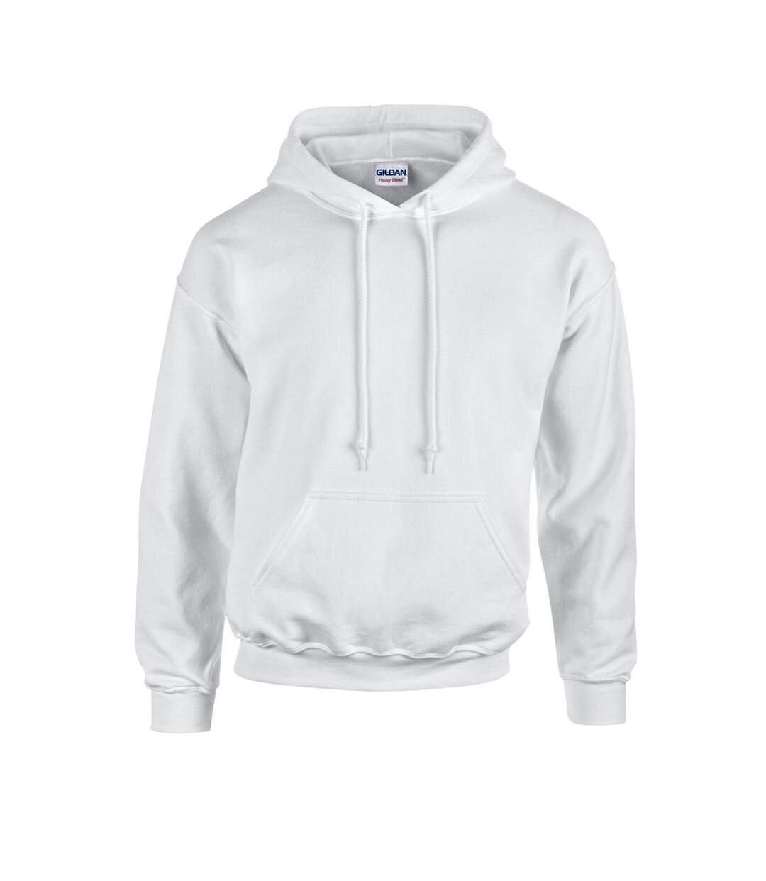 Sweat à capuche homme blanc Gildan Gildan