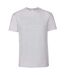 T-shirt Iconic Premium Homme Gris Chiné Fruit Of The Loom-1