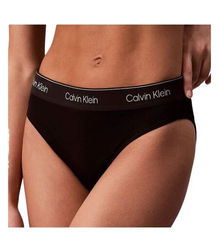Bas de maillots de bain noir calvin klein jeans bikini