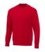 Pull à col rond kruger homme rouge Elevate