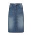 Womens/ladies ash denim a-line skirt denim blue Mountain Warehouse-1