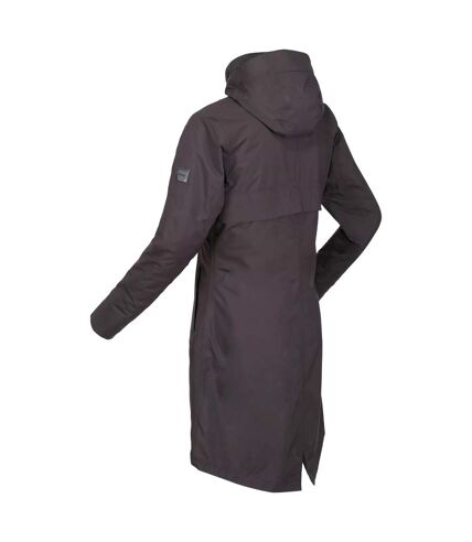 Womens/ladies rulford waterproof parka black Regatta