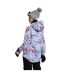 Blouson de ski tignes femme rose clair Animal