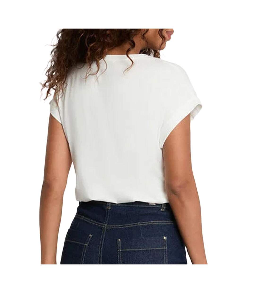 T-Shirt blanc femme morgan dbeau-2