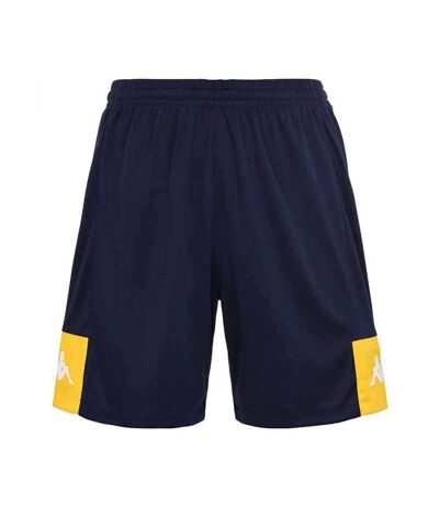 Short marine/jaune homme kappa daggo - l