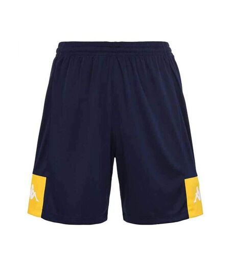 Short marine/jaune homme kappa daggo - l