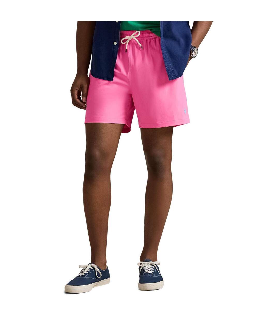 Mens Traveller Swim Shorts Pink Ralph Lauren-3