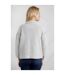 Womens/ladies santosh macaroni cropped cardigan ecru Weird Fish-4