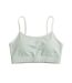 Brassière De Sport Motif/style Blocs De Couleurs Femme Vert Missy Empire-2