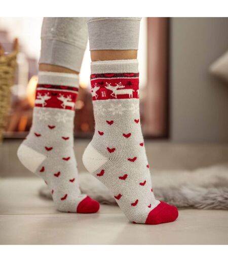 Mens Novelty Christmas Lightweight Thermal Socks