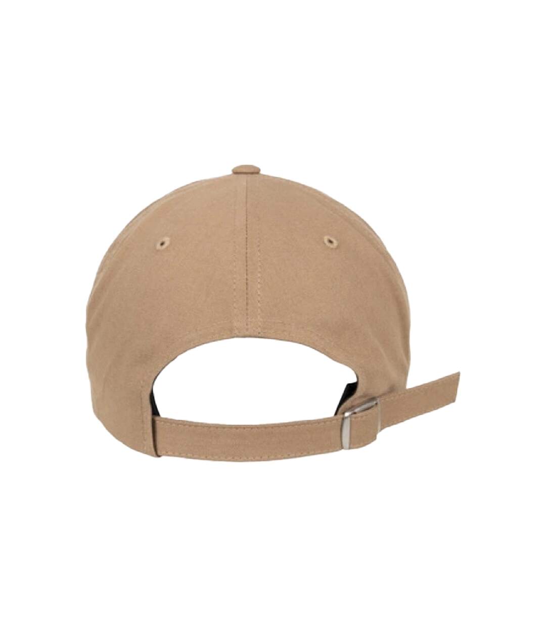 Casquette Ajustable Motif/style 6 Panneaux Beige Flexfit-2