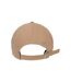 Casquette Ajustable Motif/style 6 Panneaux Beige Flexfit-2