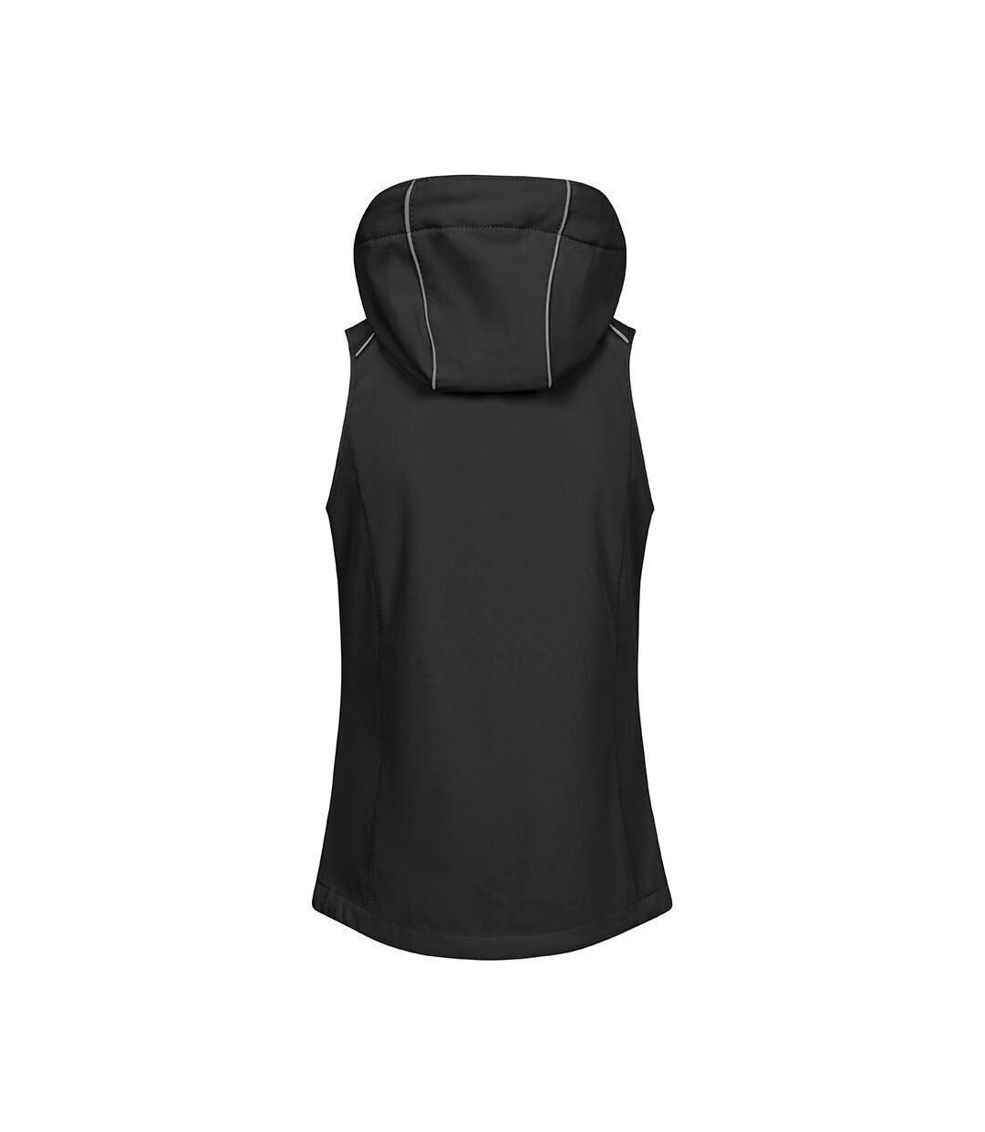 Veste Sans Manches Femme Noir Promodoro-2