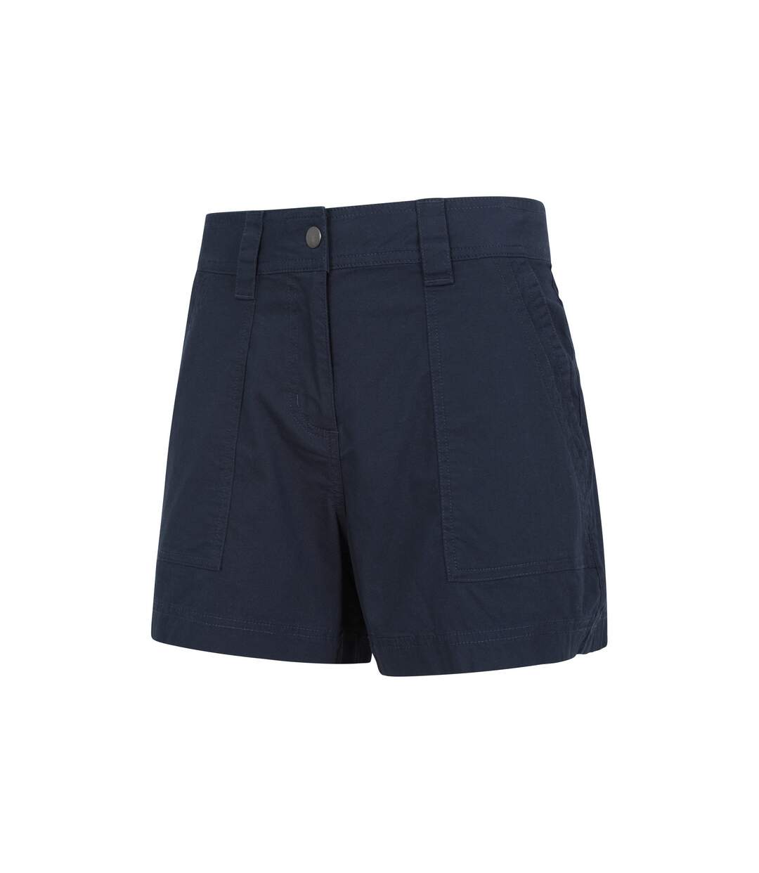 Womens/ladies Coast Shorts Navy Mountain Warehouse-3
