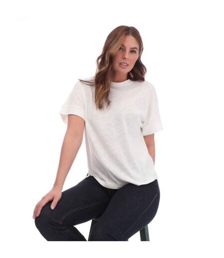 Womens/ladies kcarina jersey t-shirt ivory Ted Baker