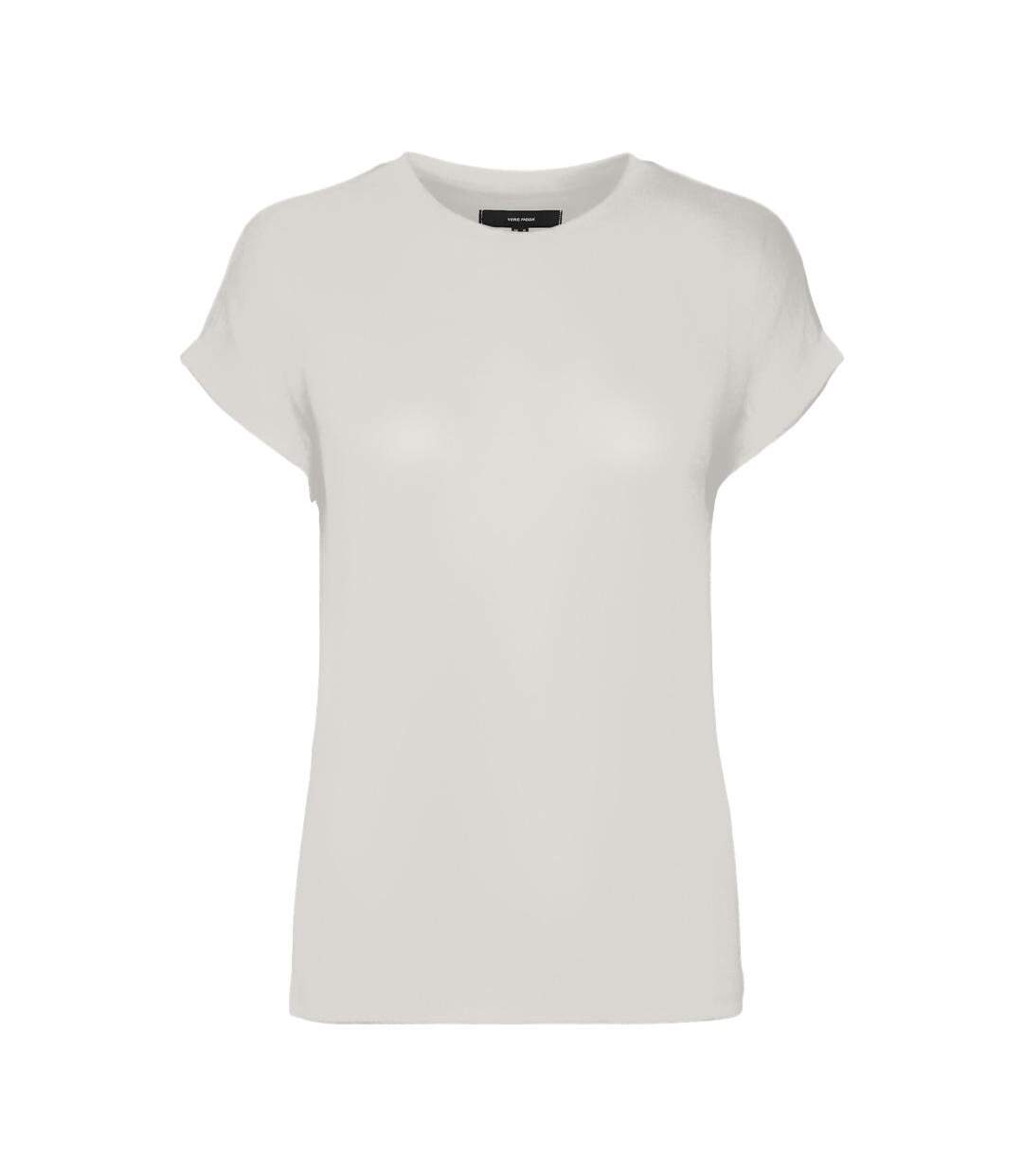 T-Shirt blanc femme vero moda brianna 10291353-1