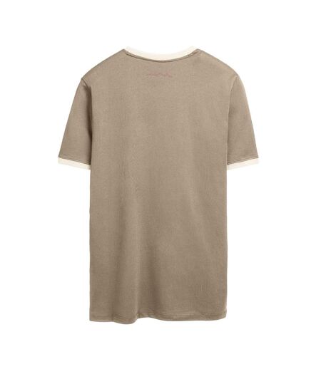 T-Shirt beige/ecru homme teddy smith tee 2