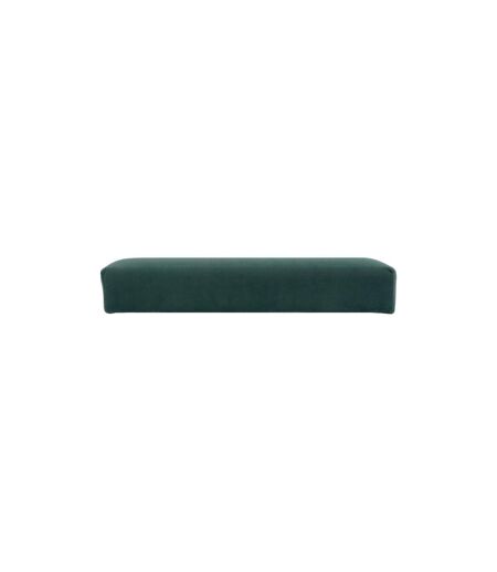 Pouf Pliable en Velours Tess 76cm Vert Cèdre