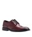 Chaussures brogues chaplin homme bordeaux Base London