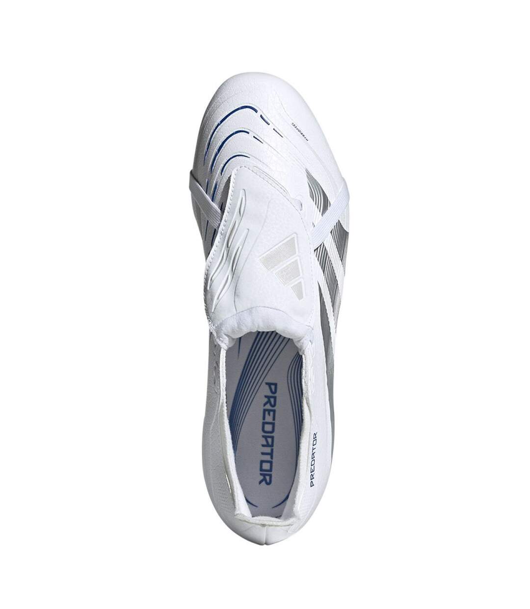 Chaussures À Crampons Pour Terrain Ferme Predator League Homme Blanc Argenté Adidas-3