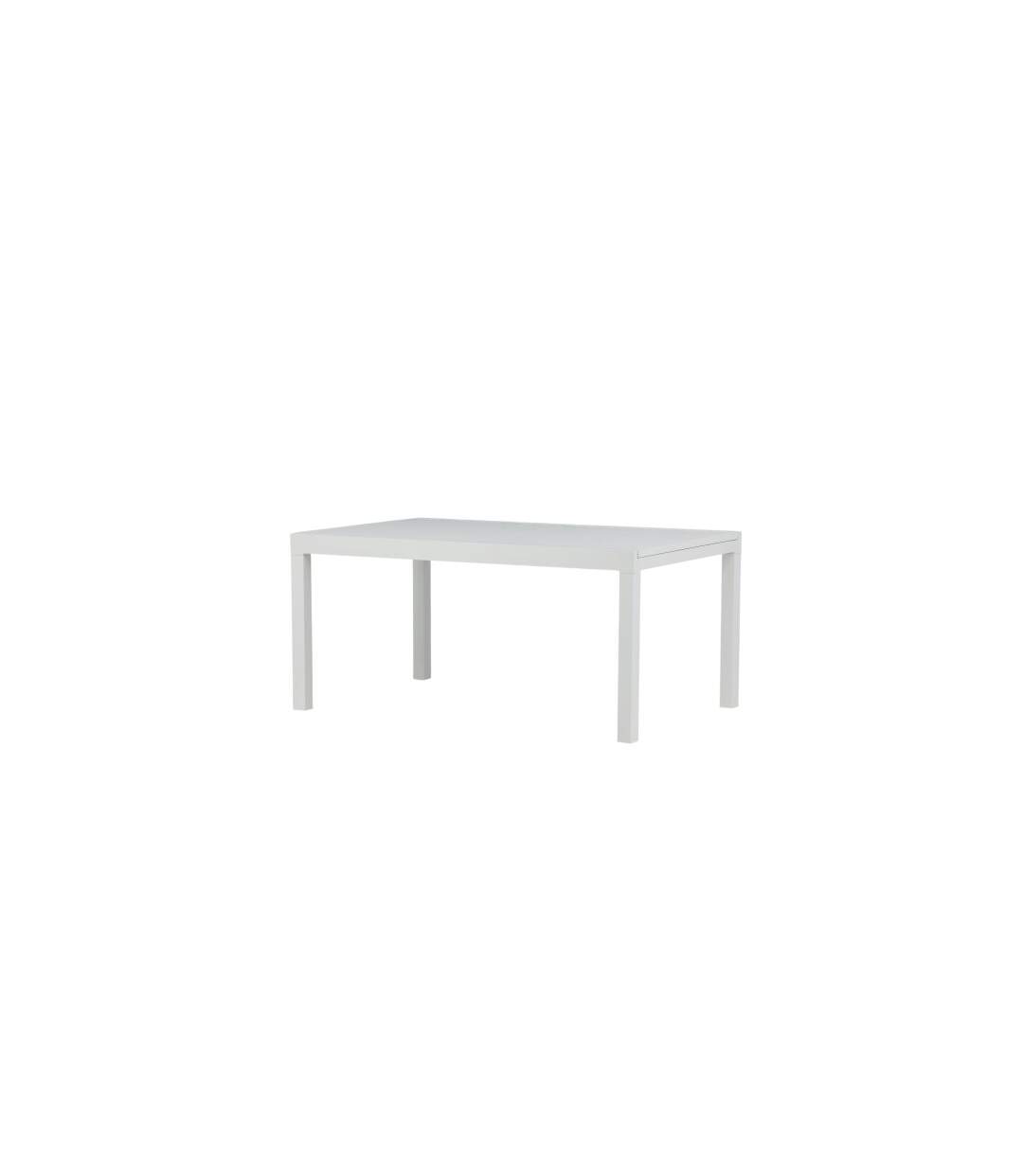 Table de Jardin Extensible Marbella 160-240cm Blanc-5