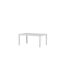 Table de Jardin Extensible Marbella 160-240cm Blanc-5