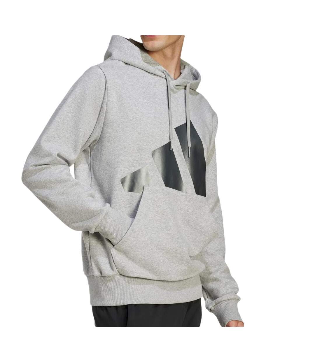 Sweat gris/noir homme adidas m ess hld hd-1