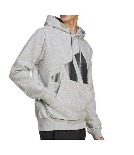 Sweat gris/noir homme adidas m ess hld hd