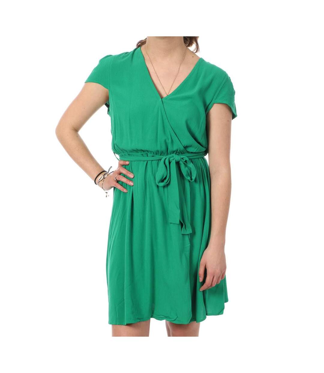 Robe Verte Femme Teddy Smith Laura - L-1