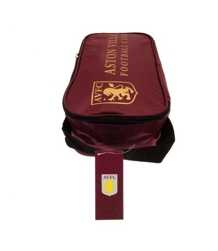 Aston Villa FC Colour React Boot Bag (Claret Red/Gold) (One Size) - UTTA8741