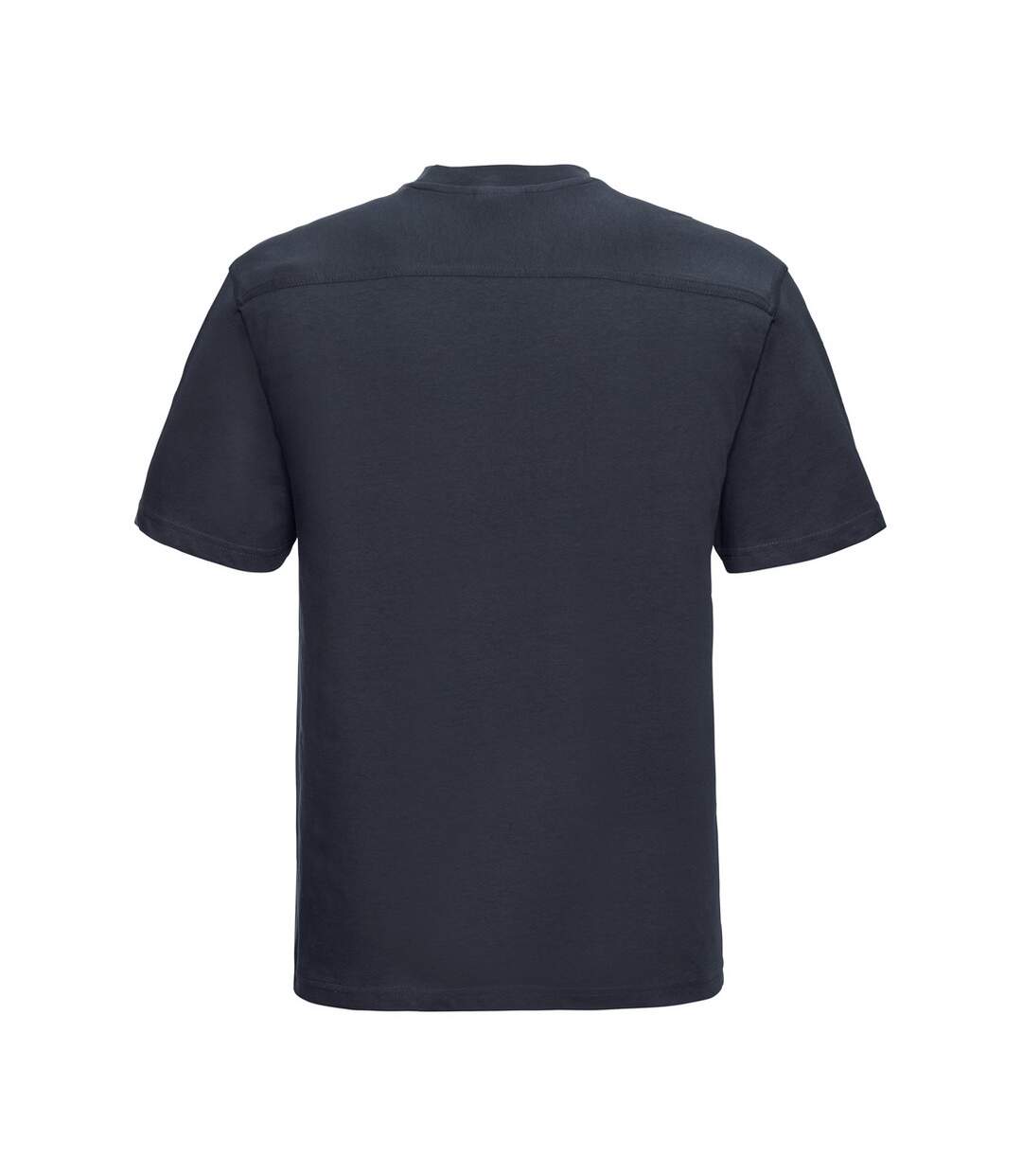T-shirt Travail Homme Bleu Marine Français Russell-2