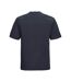 T-shirt Travail Homme Bleu Marine Français Russell-2