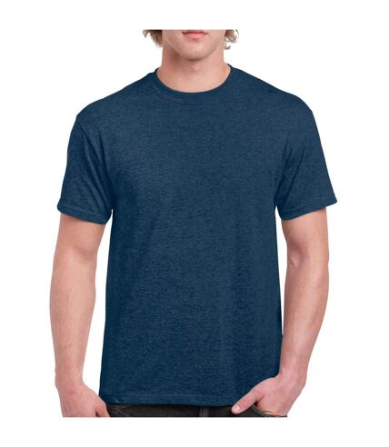 Gildan - T-shirt - Adulte (Bleu marine chiné) - UTRW9956