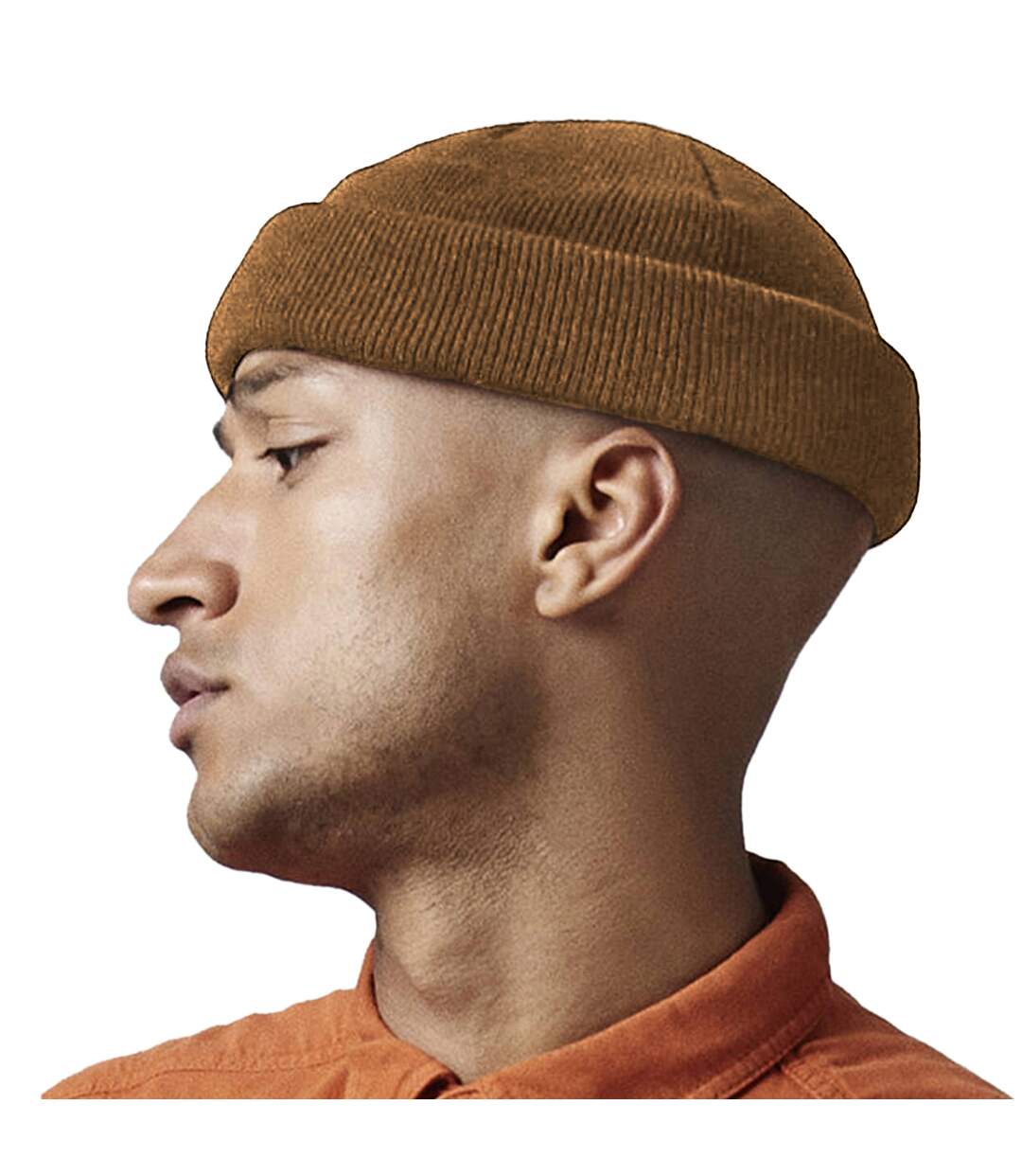 Bonnet fisherman beige foncé Beechfield-2