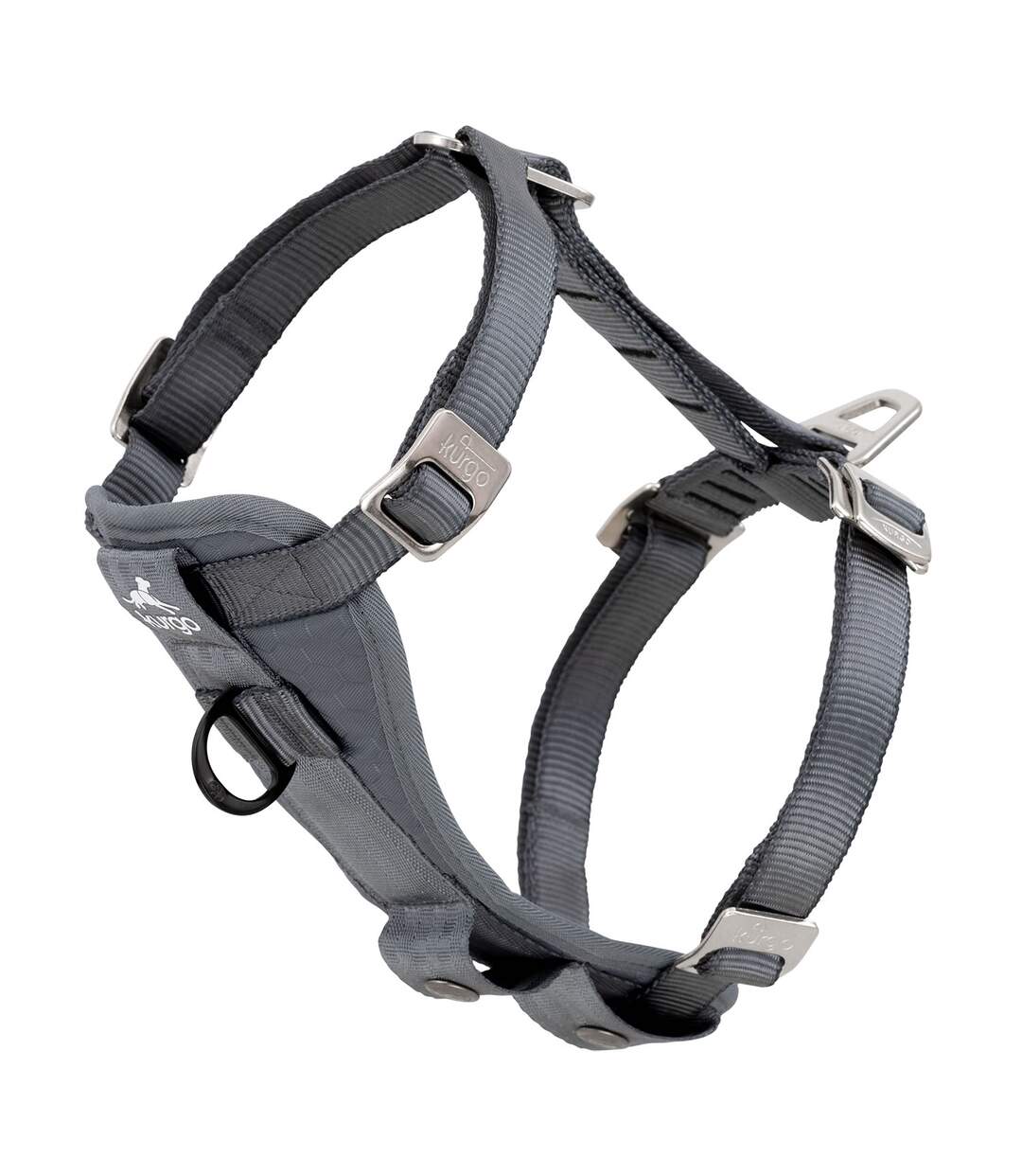 Tru-fit dog harness l charcoal Kurgo-1