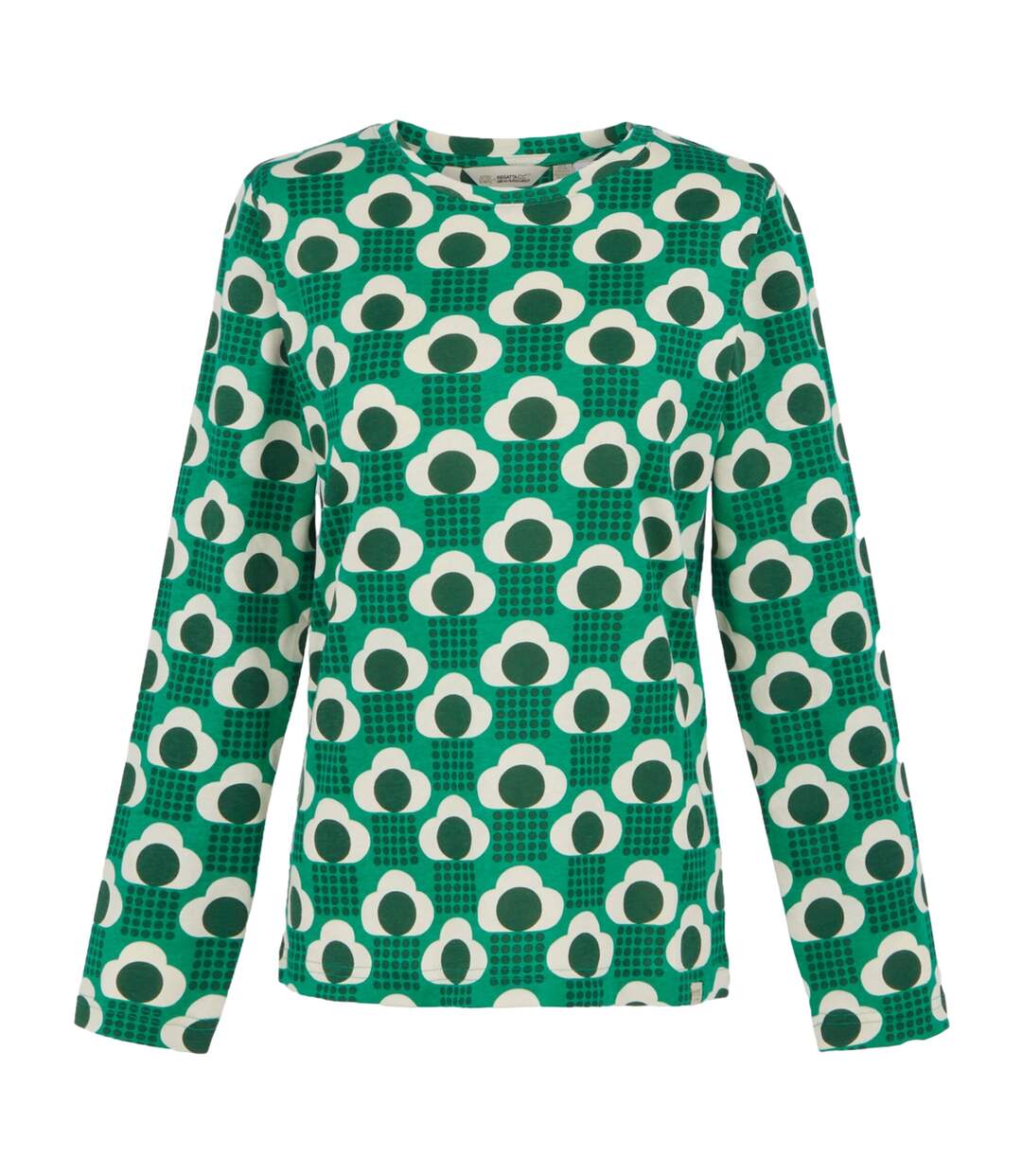 T-shirt orla kiely femme émeraude Regatta