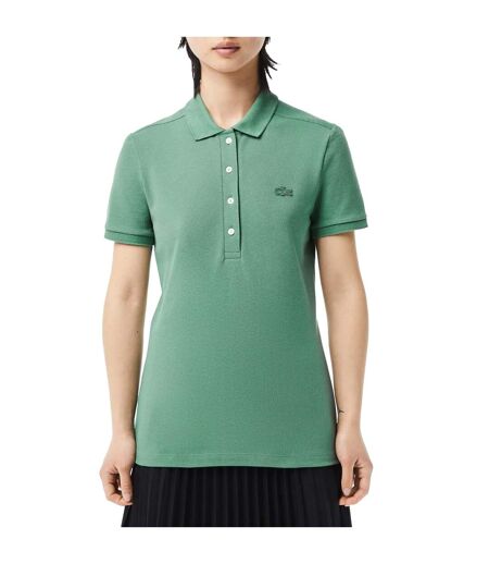 Polo l.12.d femme vert Lacoste