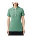 Polo l.12.d femme vert Lacoste-4