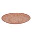 Lot de 6 Assiettes Plates en Céramique Inès 27cm Terracotta-2