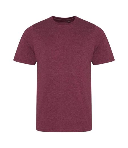 AWDis Mens Tri Blend T Shirt (Heather Burgundy) - UTPC2894