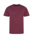 AWDis - Tee-shirt Tri Blend - Hommes (Bordeaux chiné) - UTPC2894