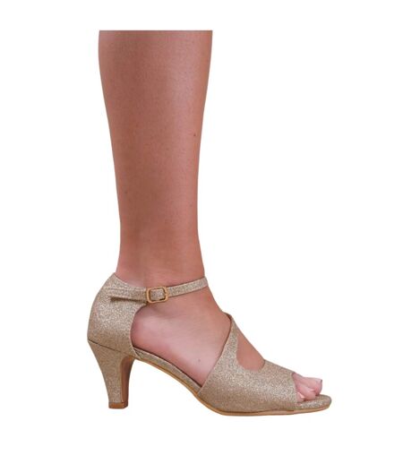 Chaussures Beatrice Femme Beige Doré Where´s That From