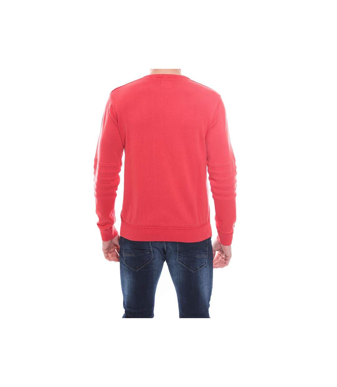 Pull col rond en coton ALEX-2