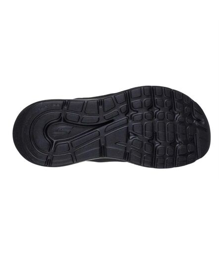Mens Go Consistent Rubber Flip Flops Black Skechers