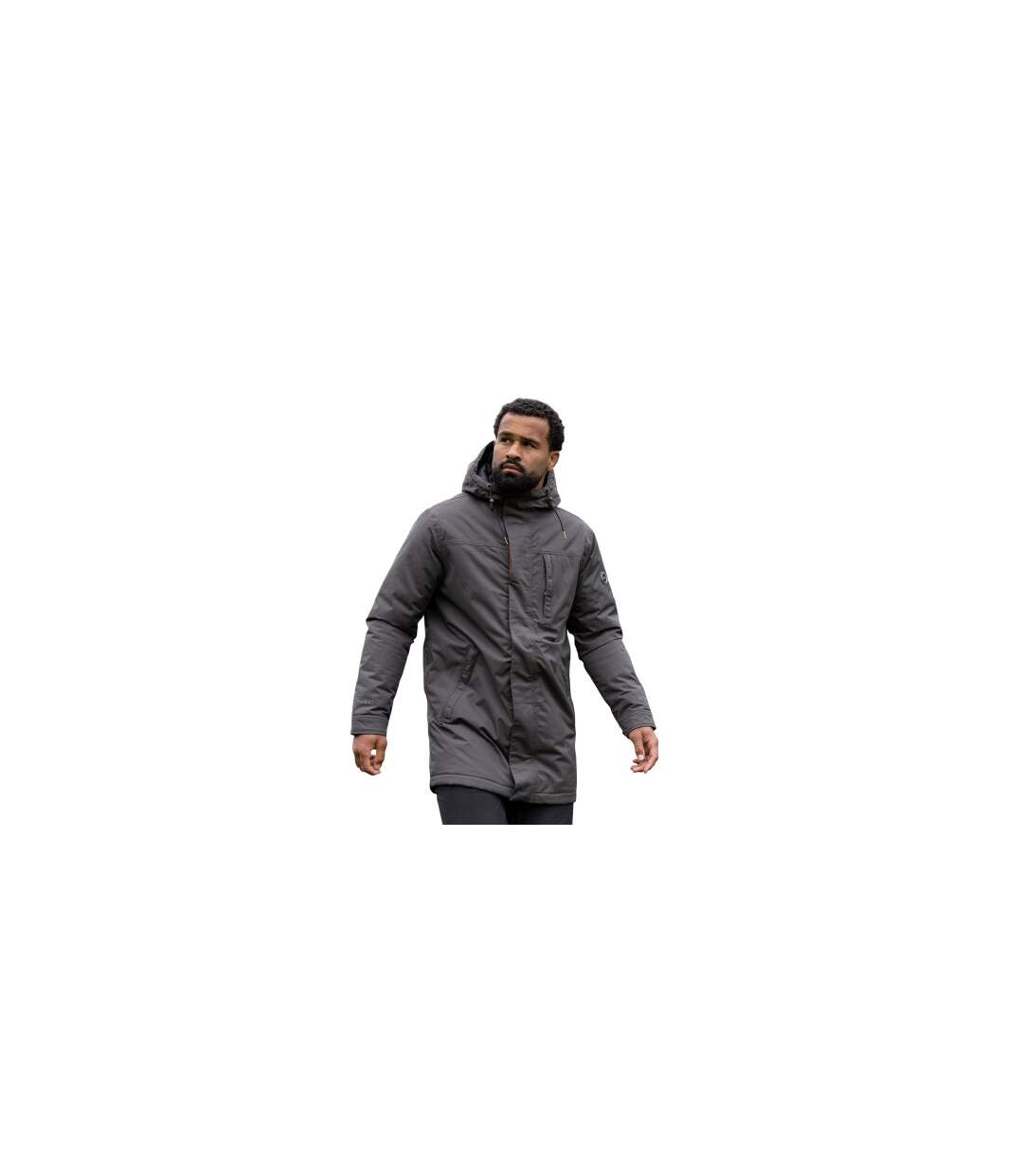 Doudoune Imperméable Macleod Homme Anthracite Trespass-1