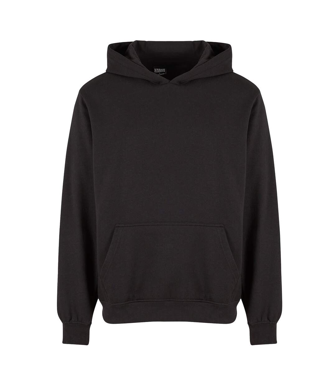 Sweat À Capuche Basic Essential Homme Noir Urban Classics-1