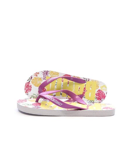 Tongs violet femme longboard bahiasko