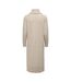 Womens/ladies Cowl Neck Sweater Dress Pumice Stone Only-3