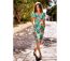 Robe courte col tunisien  ERIKA coupe droite flatteuse Coton Du Monde-5
